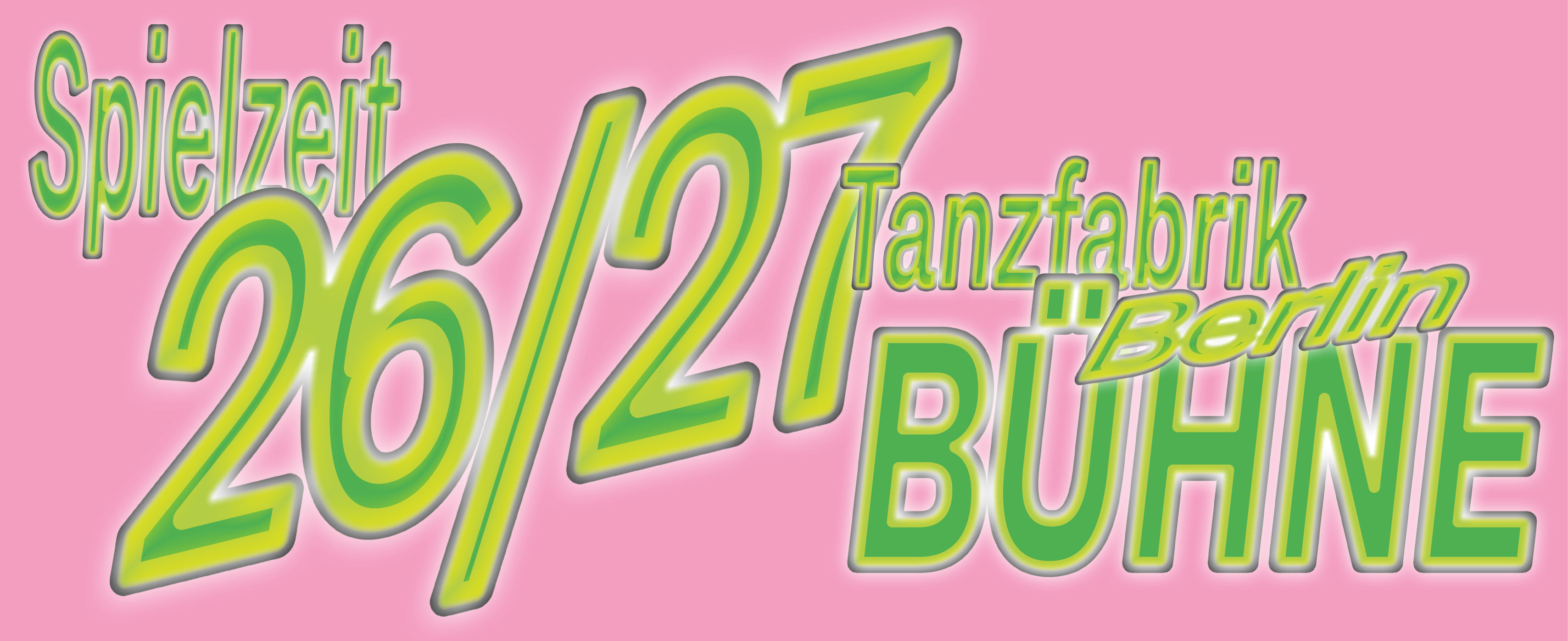 Spielzeit 26/27 Tanzfabrik Berlin Bühne